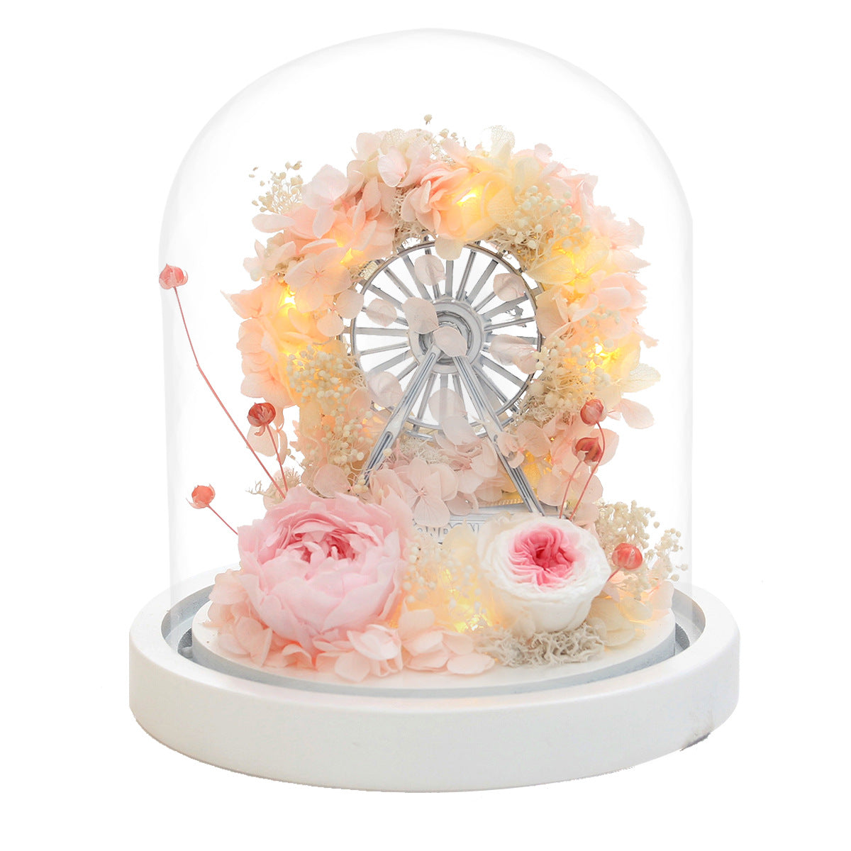 Mother's Day Gift Ideas Ferris Wheel Eternal Rose Decor